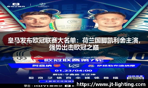 皇马发布欧冠联赛大名单：荷兰国脚凯利舍主演，强势出击欧冠之巅