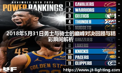 2018年5月31日勇士与骑士的巅峰对决回顾与精彩瞬间解析