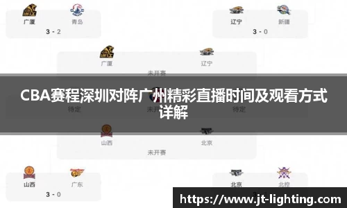 CBA赛程深圳对阵广州精彩直播时间及观看方式详解