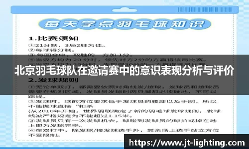北京羽毛球队在邀请赛中的意识表现分析与评价